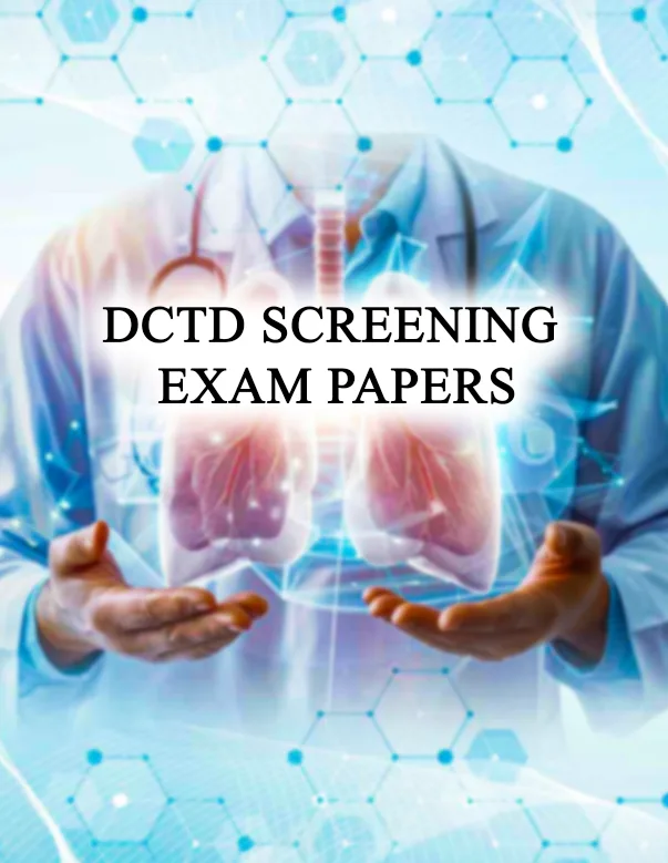 DCTD SCREENING  EXAM PAPERS