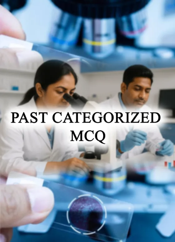 Past Categorized MCQ