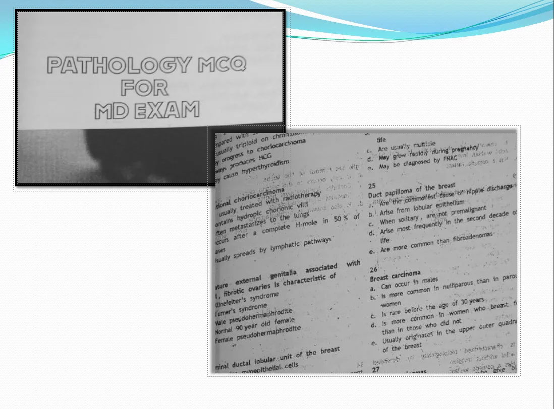 Pathology MCQ for MD Exam