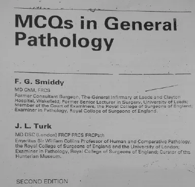 MCQs in General Pathology