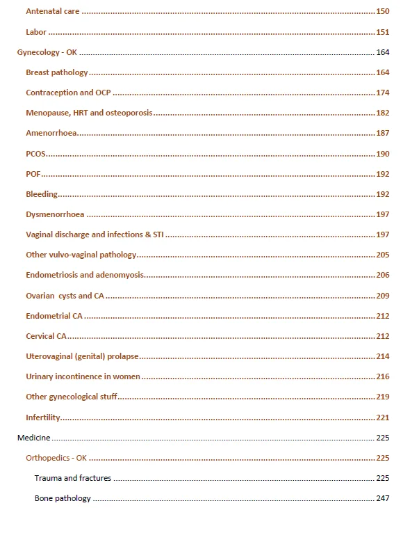 AMC EXAM FAST RECAP