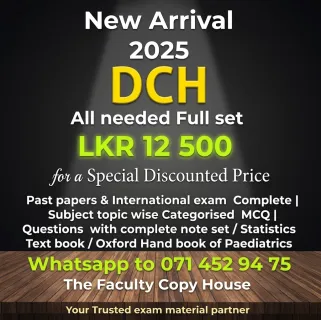 Diploma In Child Health (DCH) PACKAGE
